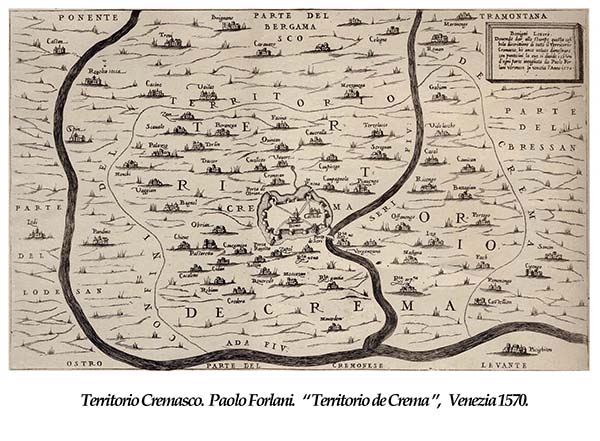 Territorio Cremasco Cartina