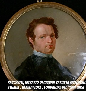 RITRATTO INEDITO DI GIOVAN BATTISTA MONTICELLI STRADA BENEFATTORE DEL SAN LUIGI.