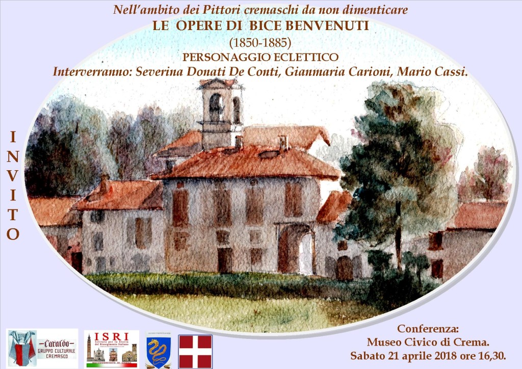 INVITO CONFERENZA BICE BENVENUTI